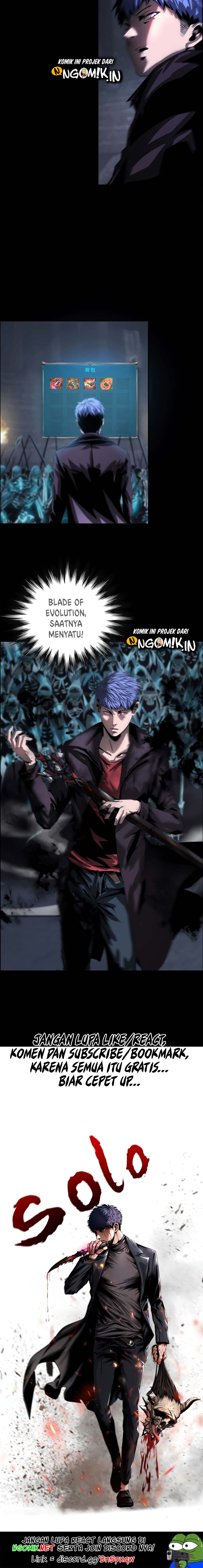 The Blade of Evolution – Walking Alone in the Dungeon Chapter 37 Bahasa Indonesia